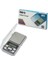 MİNİ=6X12CM Hassas Tartı - Terazi 300GR/0.01GR Şeffaf Pls.kapaklı - Pilli= 2pcs Ince (5067) 1