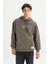 Pamuklu Regular Fit Normal Kesim Kapüşonlu Içi Polarlı Sweatshirt 1
