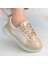 Piona Bej Rugan Bağcıklı Spor Ayakkabı - Lisinya 3