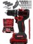 Jetvolt 21V 2.0AH Kömürsüz Motor Çelik Mandren Darbeli Şarjlı Matkap Akülü Vidalama - Kırmızı 1