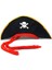 Karayip Korsanları Kaptan Jack Kumaş Korsan Şapkası Yetişkin 1