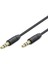 3.5 mm Kablo 2lıne 1.2m Siyah HDX1039S 1