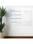 Haftalık Planlayıcı Manyetik Duvar Stickerı Takvim 100 cm x 60 cm 4