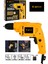 240V 60Hz Profesional 580W Metal Şanzıman 10MM Elektrikli Matkap - Sarı 1