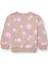 Kız Bebek Basic Sweatshirt Şardonlu Bisiklet Yaka Uzun Kol 2