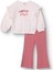 Kız Bebek Sweatshirt - Tayt Motto Girl Bisiklet Yaka Uzun Kol Reçme Paça 1