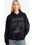 Coool Oversize Geniş Kalıp Kapüşonlu Baskılı Sweatshirt G1223AX25WN 1