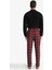 Regular Fit Cepli Polar Kareli Pijama Altı G2730AX25WN 5