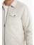 Slim Fit Dar Kesim Gömlek Yaka Fermuarlı İç Cepli Süet Mevsimlik Baharlık Ceket Mont A3254AX25AU 5
