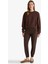 Boxy Fit Bisiklet Yaka İşlemeli Sweatshirt G2153AX25WN 2