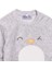 Erkek Bebek Yenidoğan Kadife Patikli Alt-Sweatshirt Çıtçıtlı Bisiklet Yaka Uzun Kol Patikli Paça 3