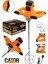 Jetvolt Profesyonel 1800W Devir Ayarlı Elektrikli Alçı Boya ve Harç Karıştırıcı Mikser - Turuncu 1