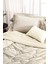 Yeni Sezon Kaira Tek Kişilik Comforter Set - Bej - Bej 3