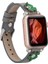 Apple Watch Uyumlu Deri Kordon Clover 38-40-41MM St Rst9 5