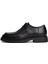Siyah Erkek Klasik Ayakkabı Hılfıger Comfort Lwt Lth Moc Toe 4