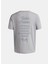6004143-011-UA 60/40S Sports Wm Ss Gri Bisiklet Yaka Normal Düz Erkek T-Shirt 4