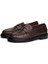Kahve Erkek Klasik Ayakkabı Classıc Hıgh Hılfıger Lth Loafer 2