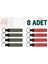 Kül Gri & Nar Çiçeği, 8’li Set, Kişiye Özgü Mesajlı Deri Hediyelik, Yolculuk Ekibine Veda Anısı 1