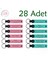 Pembe & Turkuaz, 28’li Set, Mesajlı Deri Hatıra Anahtarlık, Doğa Turu Ekibine Anlamlı Armağan 1