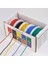 22AWG Elektrikli Esnek Silikon Kablolar 22 Gauge Stripted Teneke Bakır Tel 5 Renk 16.4ft/5m Her Biri (Yurt Dışından) 5
