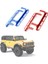 2pcs Traxxas Trx4 2021 Bronco Için Metal Pedal Yan Plaka Kaydırıcısı 1/10 Rc Cawler Araba Yükseltme Parçaları Mavi (Yurt Dışından) 3