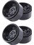 4pcs 1.9 Inç Metal Beadlock Tekerlek Göbeği 1/10 Rc Paletli Araba Trx4 Eksenel SCX10 90046 AXI03007 Redcat Gen8, Siyah 8 (Yurt Dışından) 4