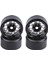4pcs 1.9 Inç Metal Beadlock Tekerlek Göbeği 1/10 Rc Paletli Araba Trx4 Eksenel SCX10 Redcat Gen8, Gümüş 14 (Yurt Dışından) 3