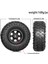 135MM Metal 2.2 Inç Beadlock Tekerlek 1/10 Rc Paletli Araba Eksenel SCX10 Wraıth RR10 Capra Trx4 YK4082, Orange (Yurt Dışından) 4
