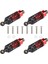 4pcs Alüminyum Alaşım Şok Emiciler Damper Damper Tamiya Tt-01 TT01 Tt-02 TT02 1/10 Rc Araba Yükseltme Parçaları, Kırmızı (Yurt Dışından) 2