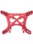 2pcs Metal Şok Kulesi A2504 Remo Hobby Smax 1621 1625 1631 1635 1651 1655 1/16 Rc Araba Yükseltme Parçaları, Kırmızı (Yurt Dışından) 2