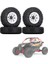 4pcs 85MM 1.55 Metal Beadlock Tekerlek Jantlar Lastikler 1/10 Rc Paletli Araba Eksenel Yetisi Jr RC4WD D90 Tf2 Tamiya, Beyaz (Yurt Dışından) 5