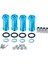 Alüminyum 12MM Hex Hub 24MM Uzatma Adaptör Tekerlek Ara Spacer Generater 1/18 Wltoys A959 Yükseltme Parçaları Fit A949 A969 A979 Rc Araba, Mavi (Yurt Dışından) 2