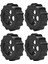 4pcs Rc 1/8 Kürekler Kar Kum Lastikleri Lastikler Fit Hpi Aka 1: 8 Off-Road Buggy Jantlar 1: 8 Rc Araba Için Off-Road Kısa Kart Plaj Lastiği (Yurt Dışından) 1