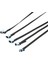 5pcs Rc Araç Çatı Bagaj Raf Halat 1/10 Rc Paletli Araba Eksenel SCX10 Traxxas Trx4 Rc 4WD D90 Mavi (Yurt Dışından) 1