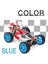 65MM Metal Tekerlek Jant + Yüksek Kavrama Kauçuk Lastikler Wltoys Için Lastikler 144001 A959 A959-B 124019 124018 Rc Araç Parçaları, Mavi (Yurt Dışından) 3