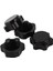 4pcs Alüminyum Tekerlek Göbek Kapağı 1/8 Rc Araba Için 17MM Altıgen Somun, Siyah (Yurt Dışından) 1