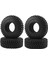 4pcs 110X39MM 1.9 Kauçuk Tekerlek Lastikleri 1/10 Rc Prıgler Için Tür Lastik Axial SCX10 90046 SCX10 Iıı AXI03007 Traxxas Tx4 D90 (Yurt Dışından) 1