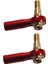 M3 Metal Ballhead Konumlandırma Çekme Çubuğu 2mm Tıe Çubuk Metal Balaj Servo Bağlantı Çubuğu M3/m2 T Model Tekne Bağlantısı Parça Kırmızı (Yurt Dışından) 1