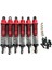 6pcs Metal Yağ Şok Emici Damper Hosim Xinlehong Xlh 9125 9155 9156 1/10 1/12 Rc Araba Yükseltme Parçaları Aksesuarları, 3 (Yurt Dışından) 1