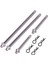 Metal Genişletilmiş Gövde Direkleri 1/10 Rc Paletli Araba Eksenel SCX10 SCX10 Iı 90046 90047 Yükseltme Parçaları (Yurt Dışından) 1