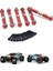 Ayarlanabilir Bağlantılar Hs 18301 18302 18311 18312 18321 18322 1/18 Rc Araba Yükseltme Parçaları, Kırmızı (Yurt Dışından) 4