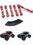 Ayarlanabilir Bağlantılar Hs 18301 18302 18311 18312 18321 18322 1/18 Rc Araba Yükseltme Parçaları, Kırmızı (Yurt Dışından) 5