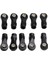 10PCS Plastik M4 Çubuk Uç Bağlantı Bağlantı Topları 1/10 Rc Araç Trawler Eksenel SCX10 Iı 90046 Traxxas Trx4, C (Yurt Dışından) 1