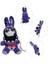 Zmapu Fnaf Fazbear Peluş Foxy Peluş Solmuş Mor Tavşan Peluş Doldurulmuş Hayvan Peluş Şekil Oyuncaklar Çocuklar Için Hediye, Fnaf Güvenlik Ihlali Peluş Aşıklar Için 3 Adet Yurt Dış (Yurt Dışından) 3