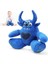 Peluş Oyuncaklar, Yumuşak Dolması Figür, Yılbaşı Için Çocuk Hedii, Doğum Günü, 2,3,4,5 Yaşındaki Çocuklara Hediye, Erkek ve Kız Çocuk Hedii, Mavi (Yurt Dışından) 1