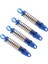 4pcs 40MM Metal Şok Emici Yağ Damper Eksenel SCX24 C10 Jlu Gladiator Bronco 1/24 Rc Paletli Araba Yükseltmeleri, Mavi (Yurt Dışından) 2