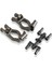 2pcs Metal 17.5 Derece C-Hub Taşıyıcı Blok Blok IFW474 Kyosho Mp9 MP10 1/8 Rc Araba Yükseltme Parçaları Aksesuarları (Yurt Dışından) 5