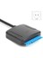 USB - Sata Veri Kablosu, 2,5/3,5 Inç Usb3.0 Kolay Sürücü Kablosu Sata Sa Disk Adaptör Kablosu Abd Tak (Yurt Dışından) 2