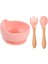 Intragdou Bebek Mama Seti Kaşık, Çatal, Silikon Vantuz (Yurt Dışından) 2