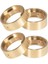 4pc 140G Pirinç 1.0 Inç Beadlock Tekerlek Jant Iç Ağırlık Kelepçe Halkası 9780 TRX4M Için 1/18 Rc Paletli Araba Yükseltme Parçaları (Yurt Dışından) 1